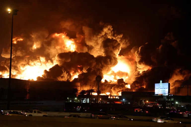 Saudi Aramco’s Jeddah oil depot hit by Houthi attack